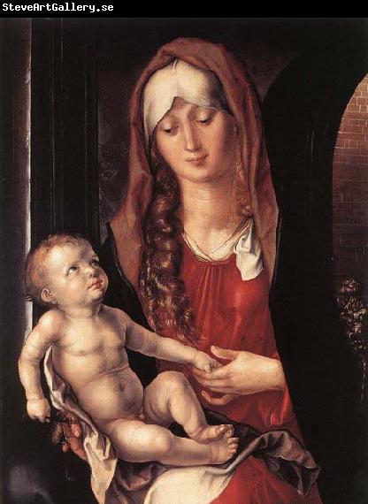 Albrecht Durer Virgin and Child before an Archway